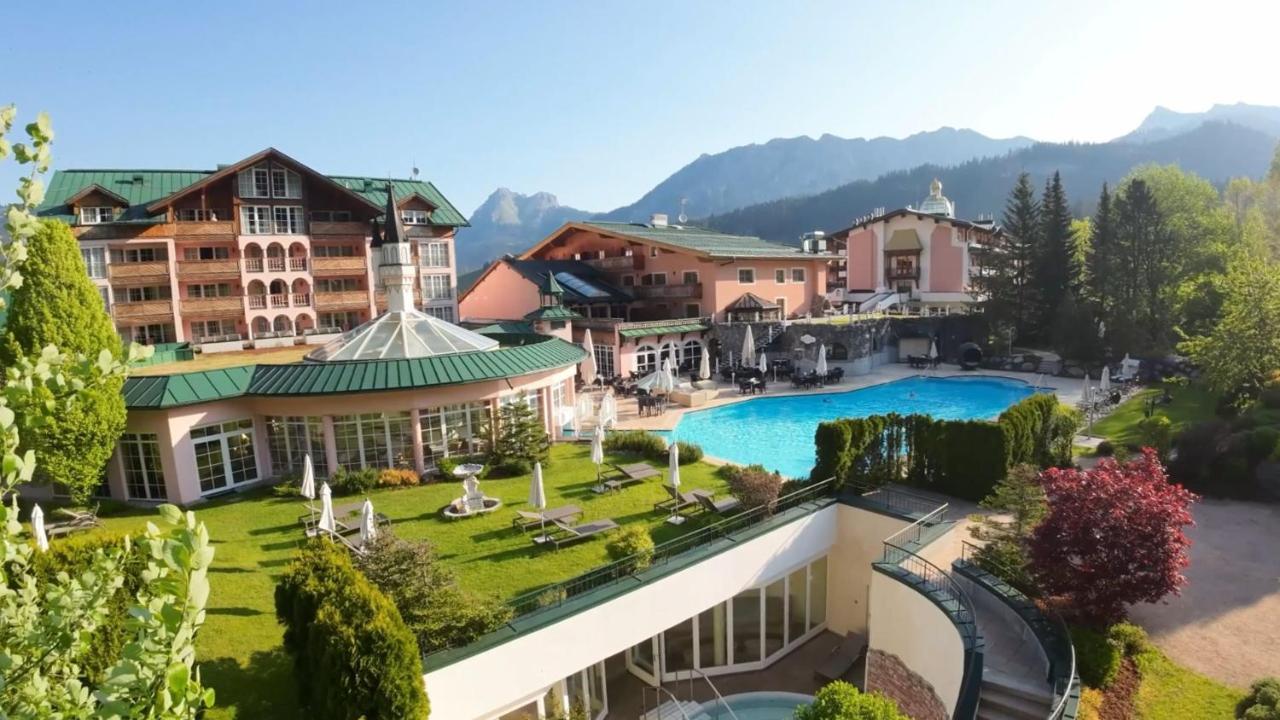 Wellnesshotel ...Liebes Rot-Flueh Haldensee Exteriér fotografie