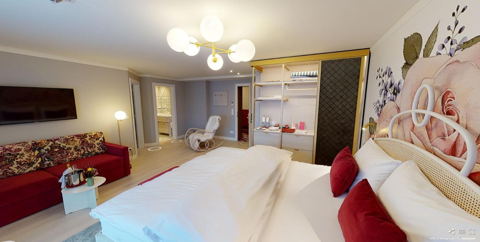 Wellnesshotel ...Liebes Rot-Flueh Haldensee Pokoj fotografie